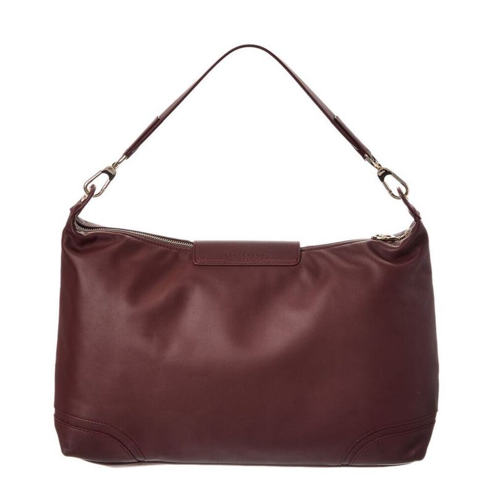 Longchamp Le Pliage Xtra Xl Shoulder Leather Bag, Red - Picture 2 of 4